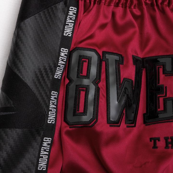 Image du produit 8Weapons 8 WEAPONS Muay Thai Shorts carbone rouge Dawn (XL)