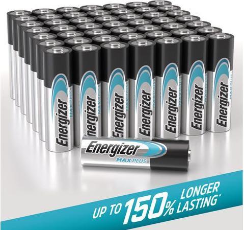 Image du produit Energizer Max Plus (50 pcs, AA, 2800 mAh)
