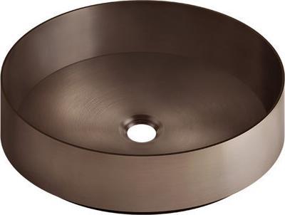 Produktbild Gessi 316, Aufsatzbecken, rund, Edelstahl 400mm, 54601 (50 mm, 400 mm)