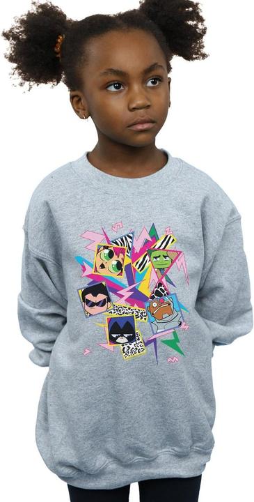 Immagine prodotto Teen Titans Go 80s Icons Felpa Ragazze (116)