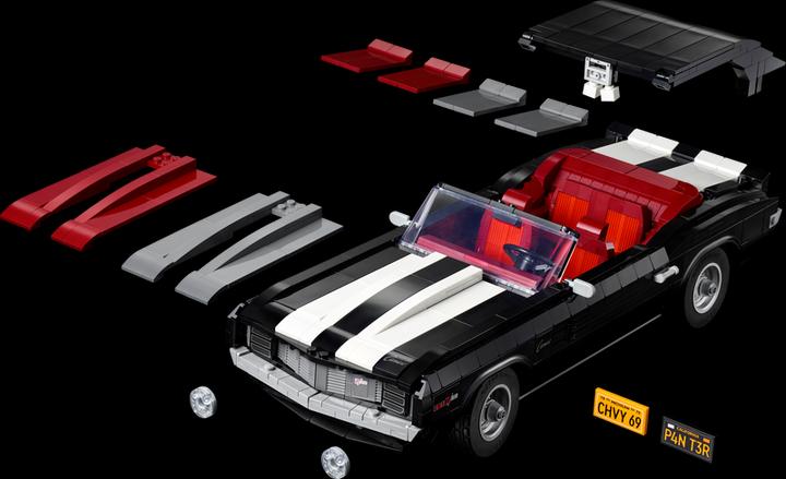 Actual product image LEGO Chevrolet Camaro Z28 (10304, LEGO Rare Sets)