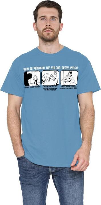 Actual product image Mens Vulcan Nerve Pinch T-Shirt (L)