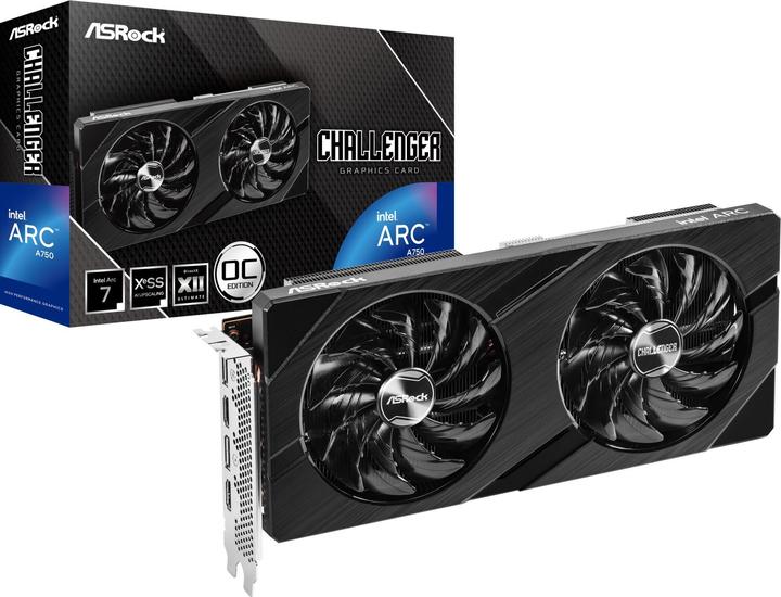 Image du produit AsRock Arc A750 Challenger D OC (8 Go)