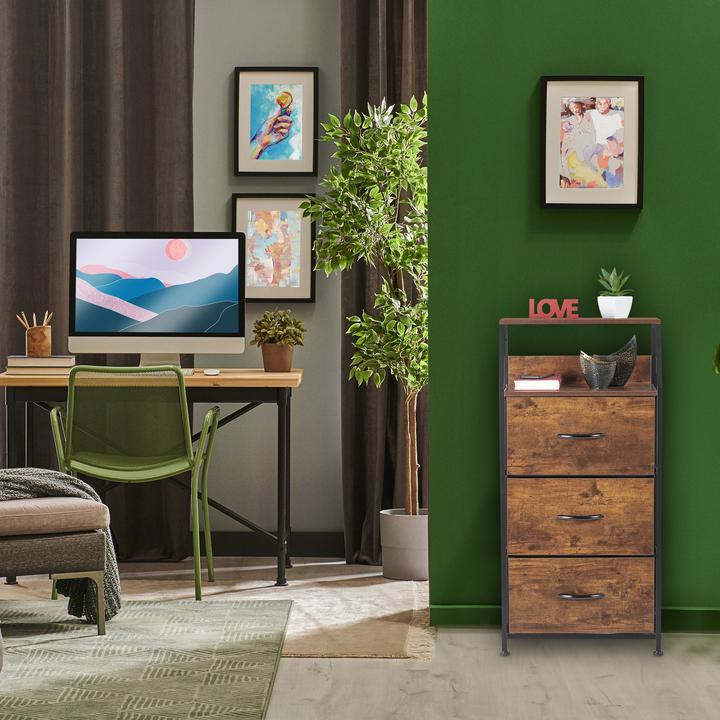Immagine prodotto Relaxdays Cassettiera industriale (45 x 30 x 92 cm)