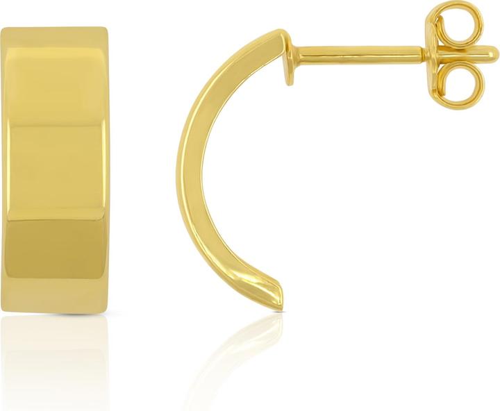 Actual product image Muau Stud earrings (Silver, White gold, Yellow gold)