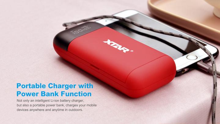 Image du produit Xtar PB2S (1 pcs, 18650, 20700, 21700, Chargeurs sans batterie)