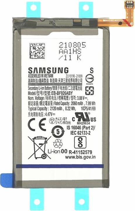 Produktbild Samsung Akku EB-BF926ABY (Haupt) F926 Galaxy Z Fold 3 5G GH82-26236A