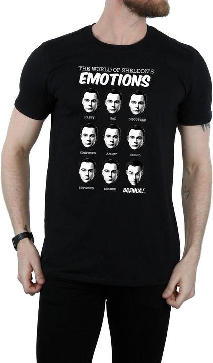 Actual product image Dam Mens Emotions Sheldon Cotton T-Shirt (3XL)