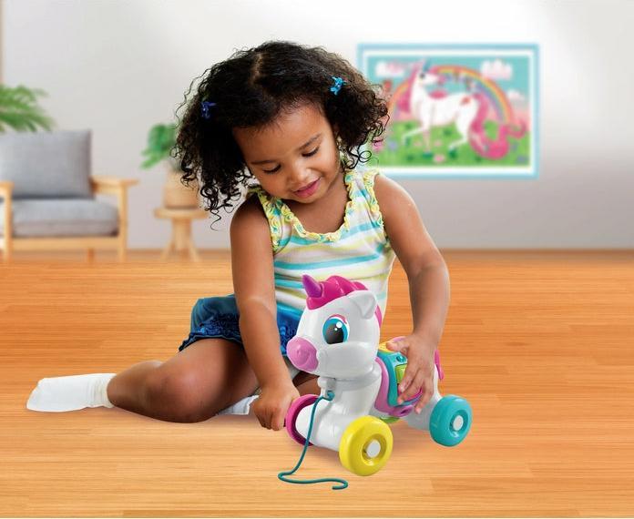 Actual product image Clementoni Baby - Unicorn Drawbar
