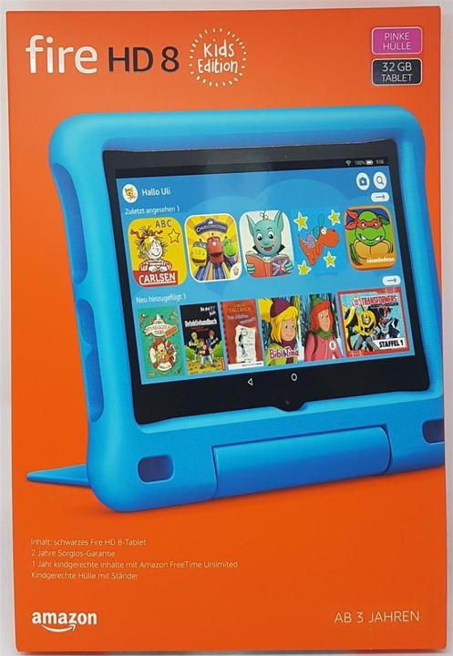 Produktbild Amazon Fire HD 8 Kids (8", 32 GB, Pink)