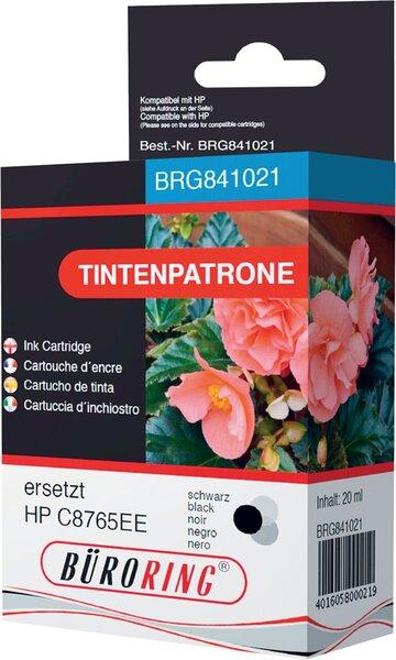 Büroring Tintenpatrone 338, ersetzt HP C8765E, ca. 725 Seiten, schwarz