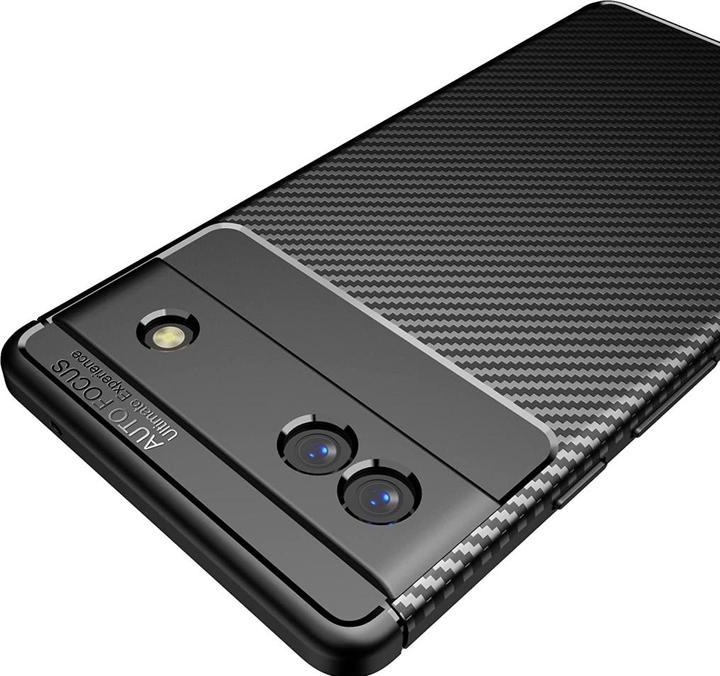 Immagine prodotto Screenguard Custodia Google Pixel 6a Cover Carbon Design TPU (Google Pixel 6a)