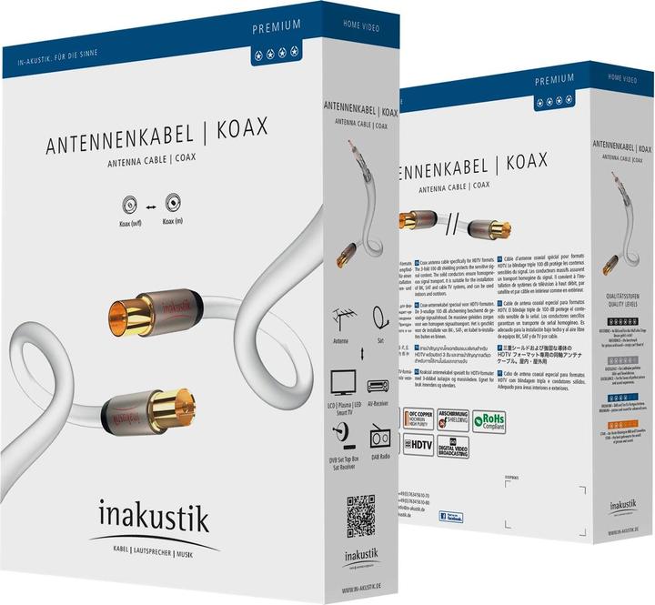 Produktbild Inakustik Premium Antennenkabel (100 dB, Antennenkabel)