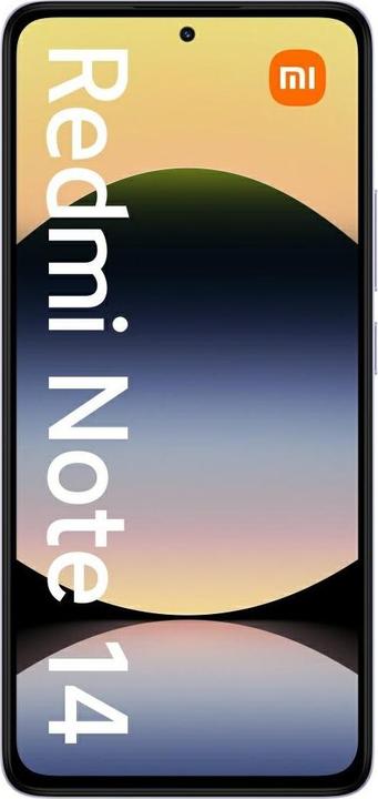 Image du produit Xiaomi Redmi Note 14 (256 Go, Mist Purple, 6.67", Double SIM hybride, 108 Mpx, 4G)