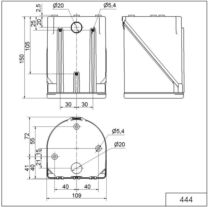 Produktbild Werma Signalgeber Akustisch/LED gelb 24Vdc/ac