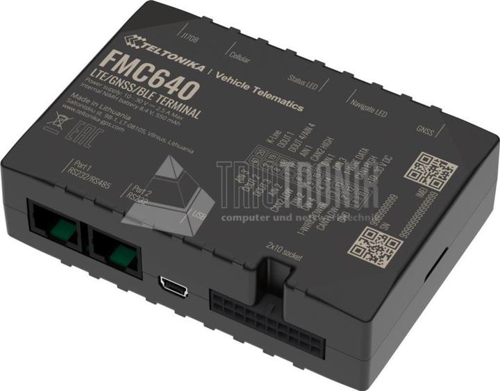 Image du produit Teltonika FMC640, 4G/LTE Tracker, Dual SIM (USB-A)