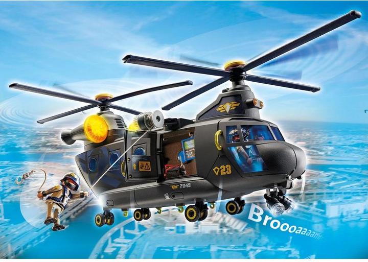 Actual product image Playmobil SWAT rescue aircraft (71149, Playmobil City Action)