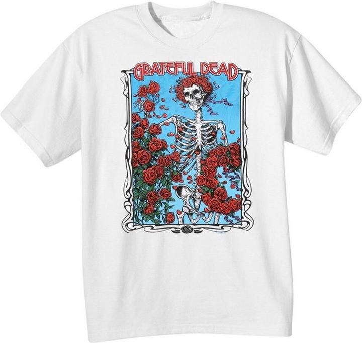 Actual product image Grateful Dead Unisex Adult Bertha & Logo T-Shirt (XXL)