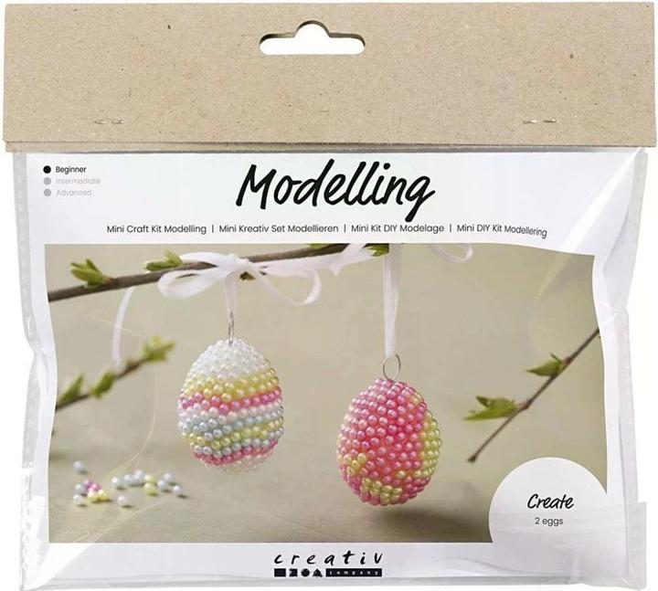 Produktbild Creativ Company Modellier-Set Ostereier Pastellfarben