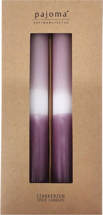 Produktbild Pajoma Stabkerzen-Set 4stk 2-Farbig Lila (4 Stk.)