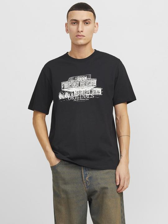 Produktbild Jack & Jones Gedruckt Rundhalsausschnitt T-shirt T-shirt (S)