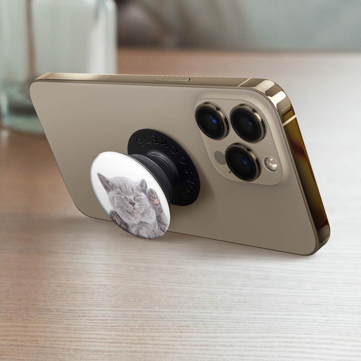 Actual product image PopSockets cat nap