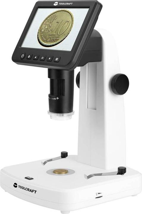 Actual product image Toolcraft TO-9076404 12.7 cm (5-inch) LCD digital microscope with Polaris