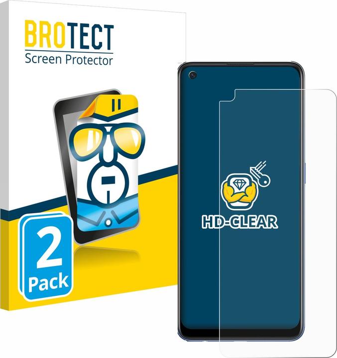 Immagine prodotto BROTECT Pellicola Trasparente (2 Pezzo/i, Oppo A74 5G)