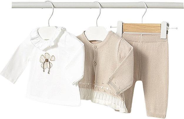 MAYORAL Set Langarmshirt, Strickjacke (62)