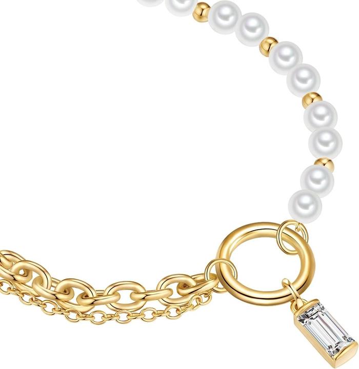 Yokoamii Damen Armband - 36324 (17 cm, Metall-Legierung)