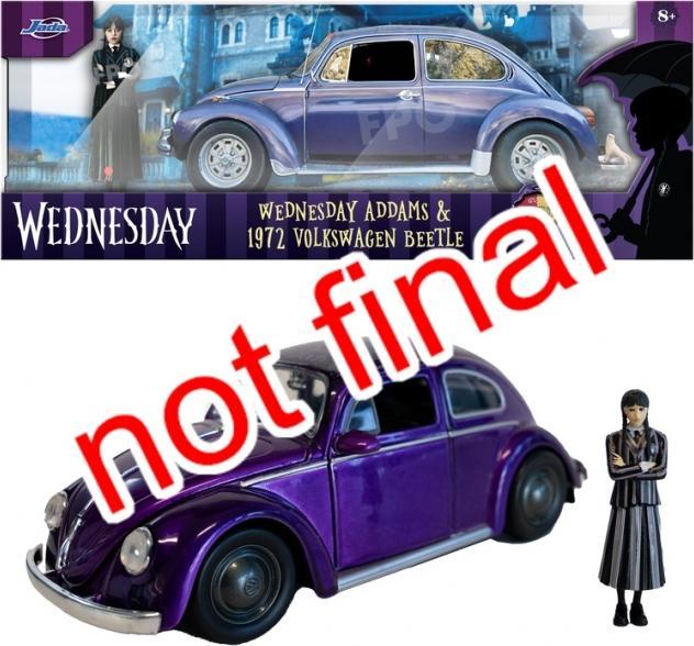 Image du produit Jada Wednesday Volkswagen Beetle 1:24