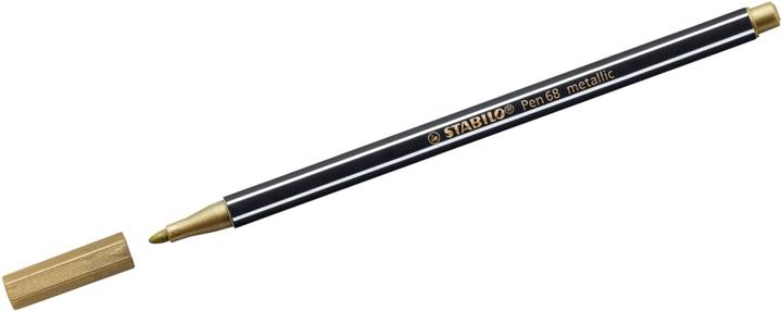 Actual product image STABILO Pen 68 Metallic (gold metallic, 1 x)