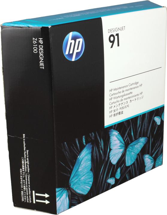 Image du produit HP Cartouche de maintenance 91 (LC, CF, C, Y, MBK)