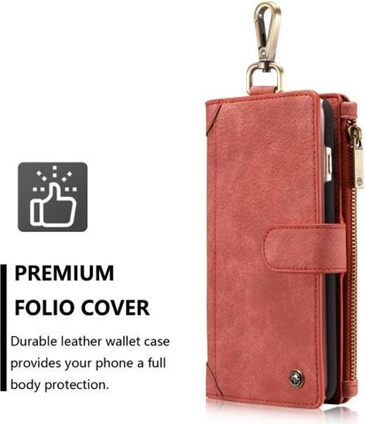 Immagine prodotto Caseme Custodia in pelle sottile con portafoglio (Apple iPhone 6s Plus, Apple iPhone 6 Plus)