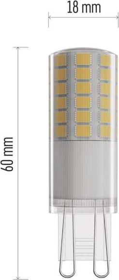 Produktbild Emos LED Lampe Classic (G9, 4.20 W, 470 lm, 1 x, E)