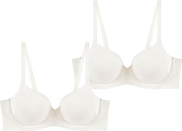 Immagine prodotto Triumph Reggiseno con ferretto Soft Touch di Body Make-up (70 D, Confezione da 2)