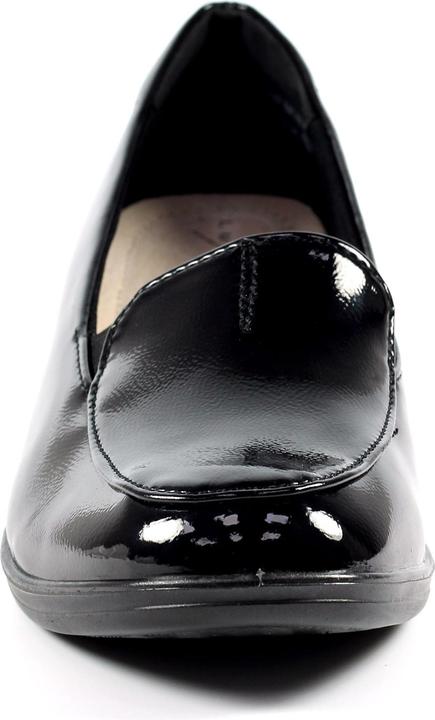 Actual product image Lunar Womens/Ladies Elsbeth Leather Glossy Shoes (41)