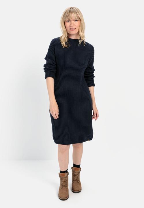 Camel Active Strickkleid mit Stehkragen