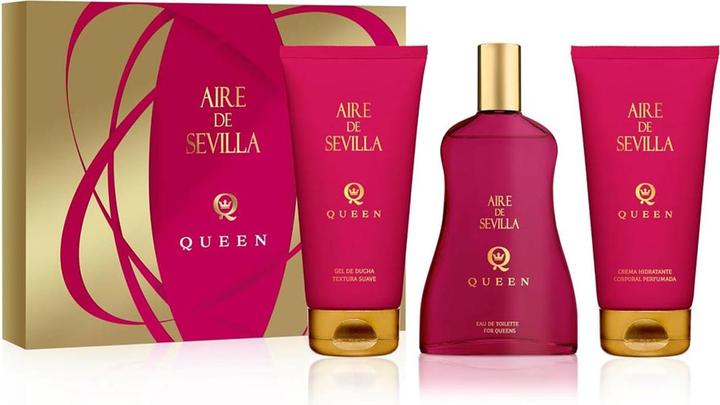 Actual product image Aire de Sevilla EDT Queen Women's Perfume Set (Fragrance set)