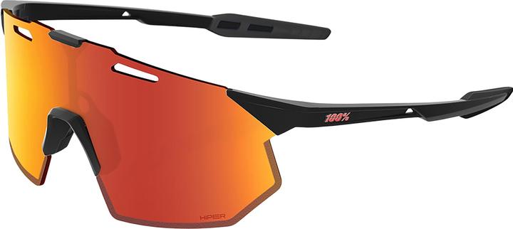 Immagine prodotto 100% HYPERCRAFT SQ - Soft Tact Nero - HiPER Rosso Multistrato (Soft Tact Black, HiPer Red Multilayer Mirror)