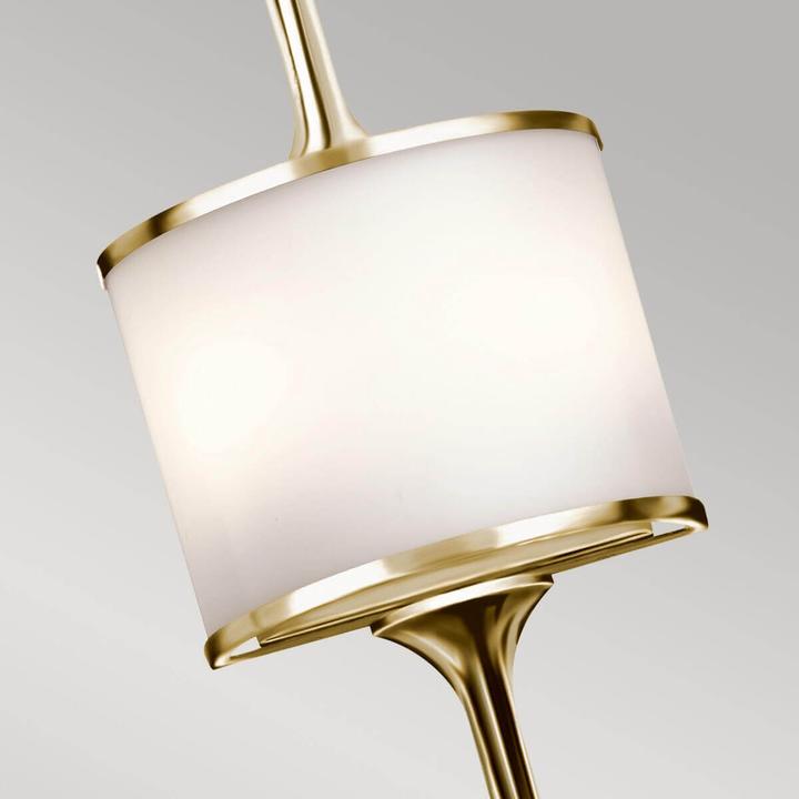 Produktbild Elstead Lighting Mona LED Wandleuchte G9 2-fach 76cm Poliertes Messing IP44 (640 lm, G9)