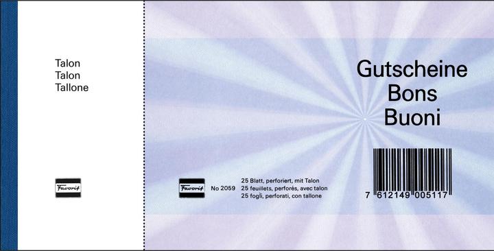 Produktbild Favorit Geschenk-Gutscheine (25 x)
