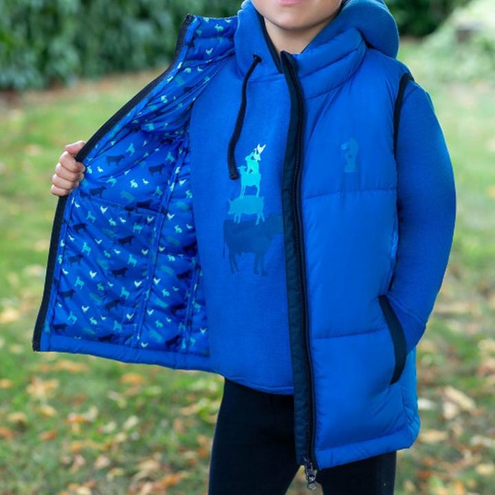 Image du produit Little Knight Farm Collection Gilet d'équitation matelassé (128)