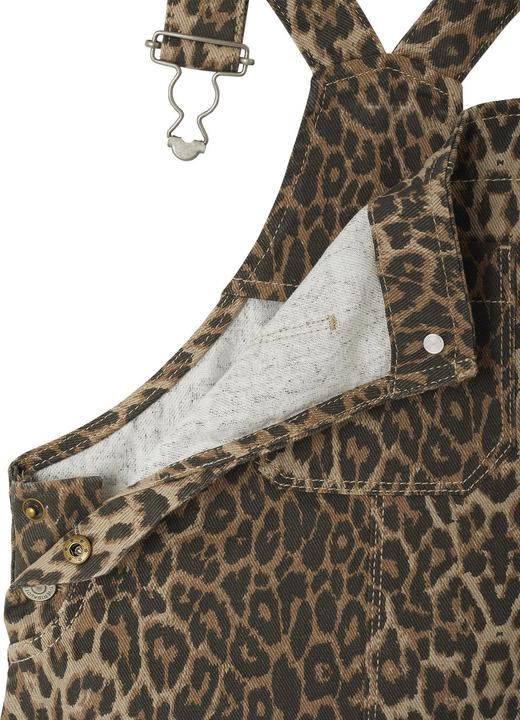 Actual product image Vertbaudet Gemusterte Mädchen Latzhose mit weitem Bein (92)