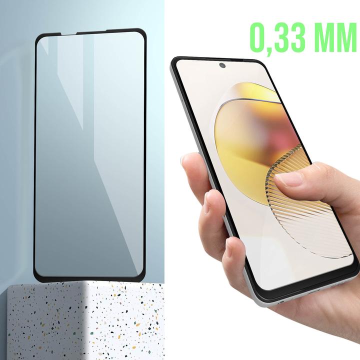 Immagine prodotto Avizar Pellicola di protezione del display in vetro di durezza 9H (1 Pezzo/i, Motorola Moto G14)