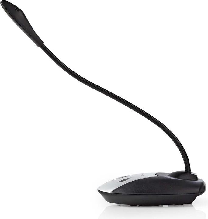 Actual product image Nedis Microphone for use with: Desktop/Notebook Wired USB-A Male On/Off Switch Headphone Output