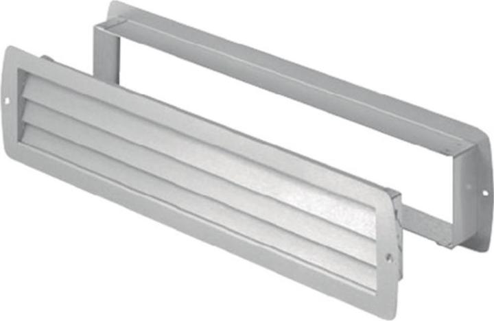 Hoju Badezimmerlüftung 9020 ER Länge 465 mm Breite 105 mm Edelstahl