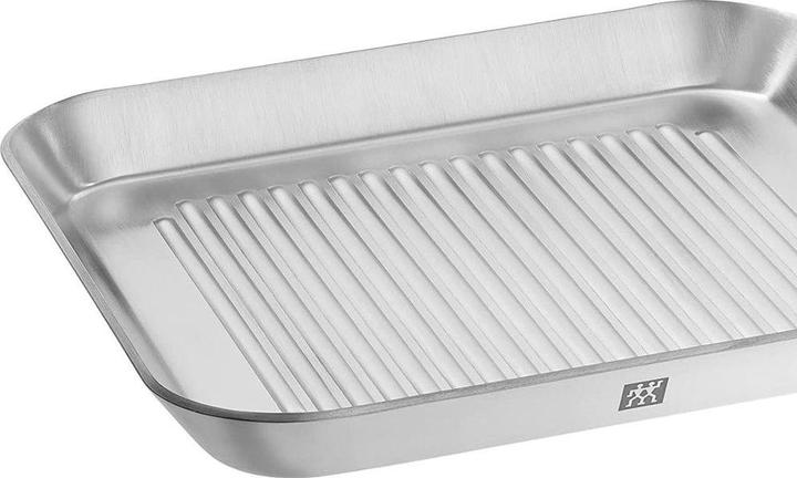 Immagine prodotto Zwilling Grillpfanne unbeschichtet (24 cm, Padella grill, Acciaio inossidabile)