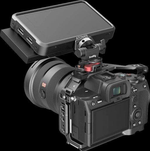 Actual product image SmallRig Swivel und Tilt Adjustable Monitor Mount mit NATO Clamp Mount (Monitor Accessories)