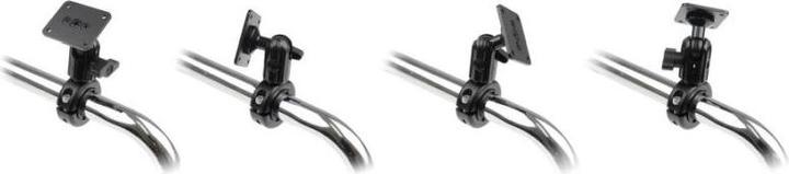 Actual product image Brodit Pipe fastening w. mounting plate